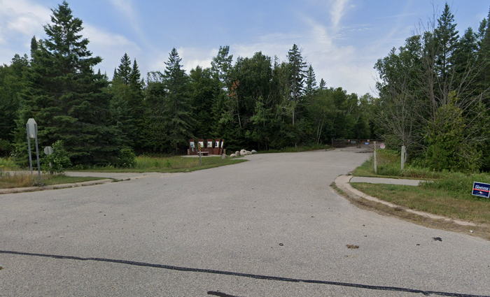 Big Rock Point Nuclear Power Plant - Entrance Off Of Us-31 As Of 2022 (newer photo)